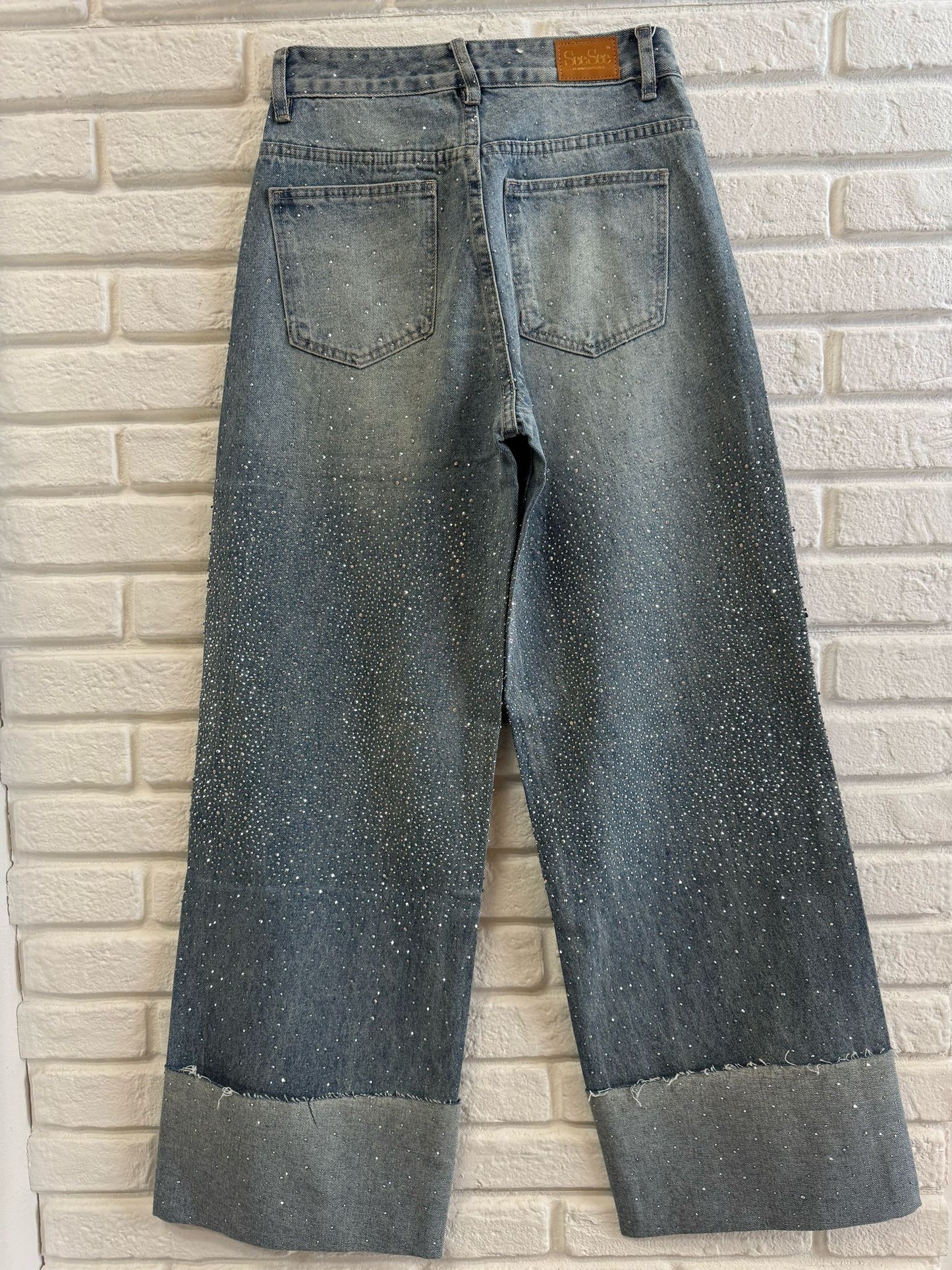 JEANS WIDE LEG A3361