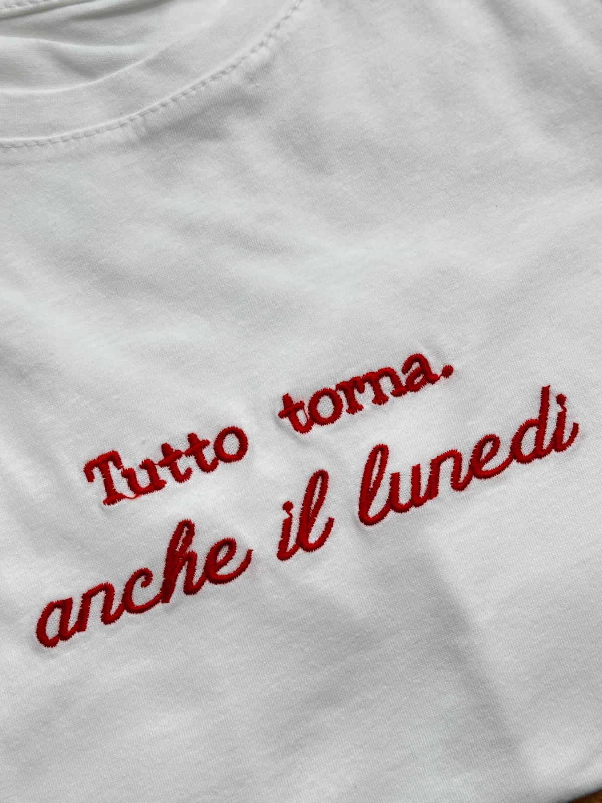 T-SHIRT LUNEDI' 0700