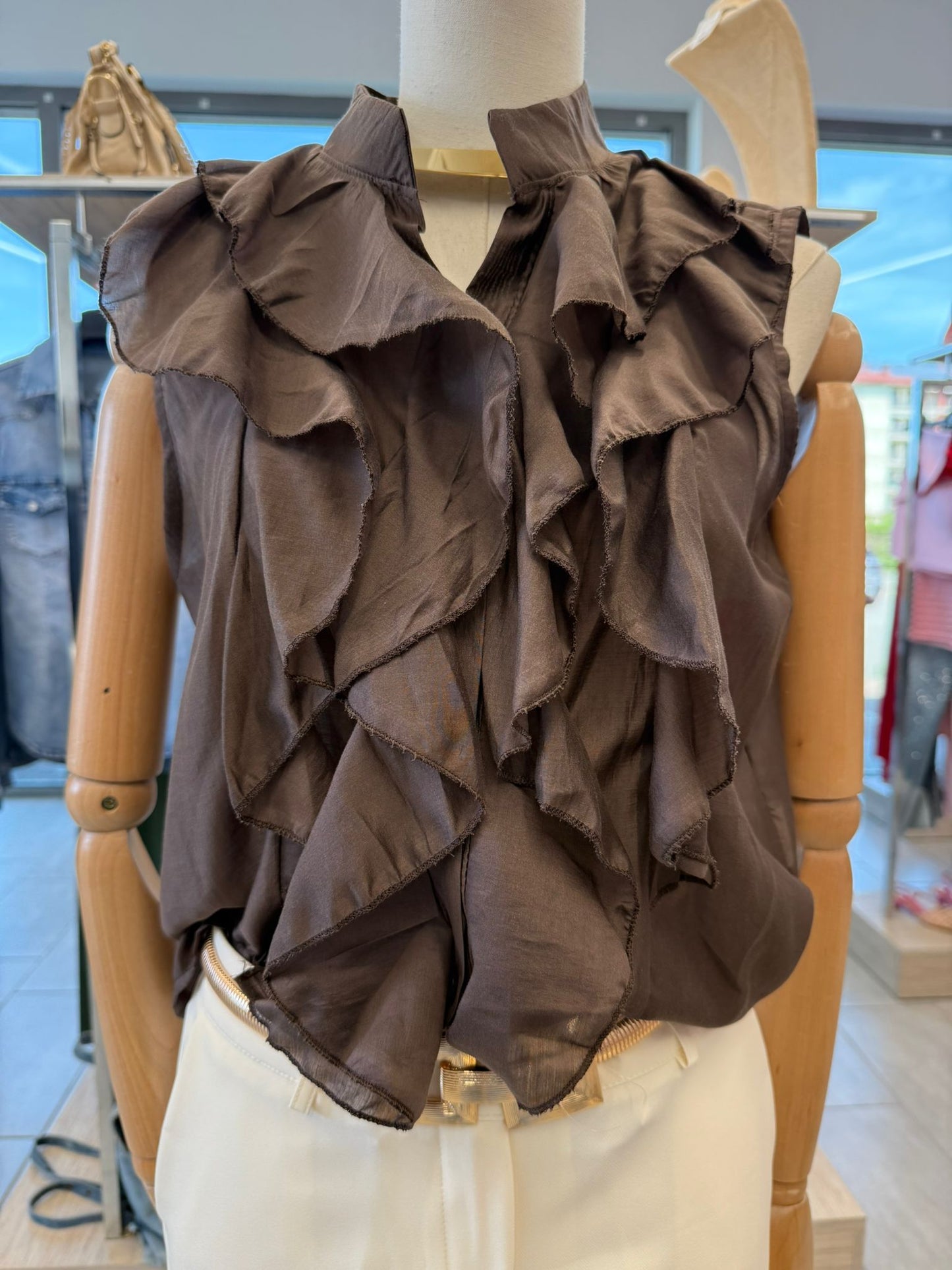 CAMICIA TENCEL 27021