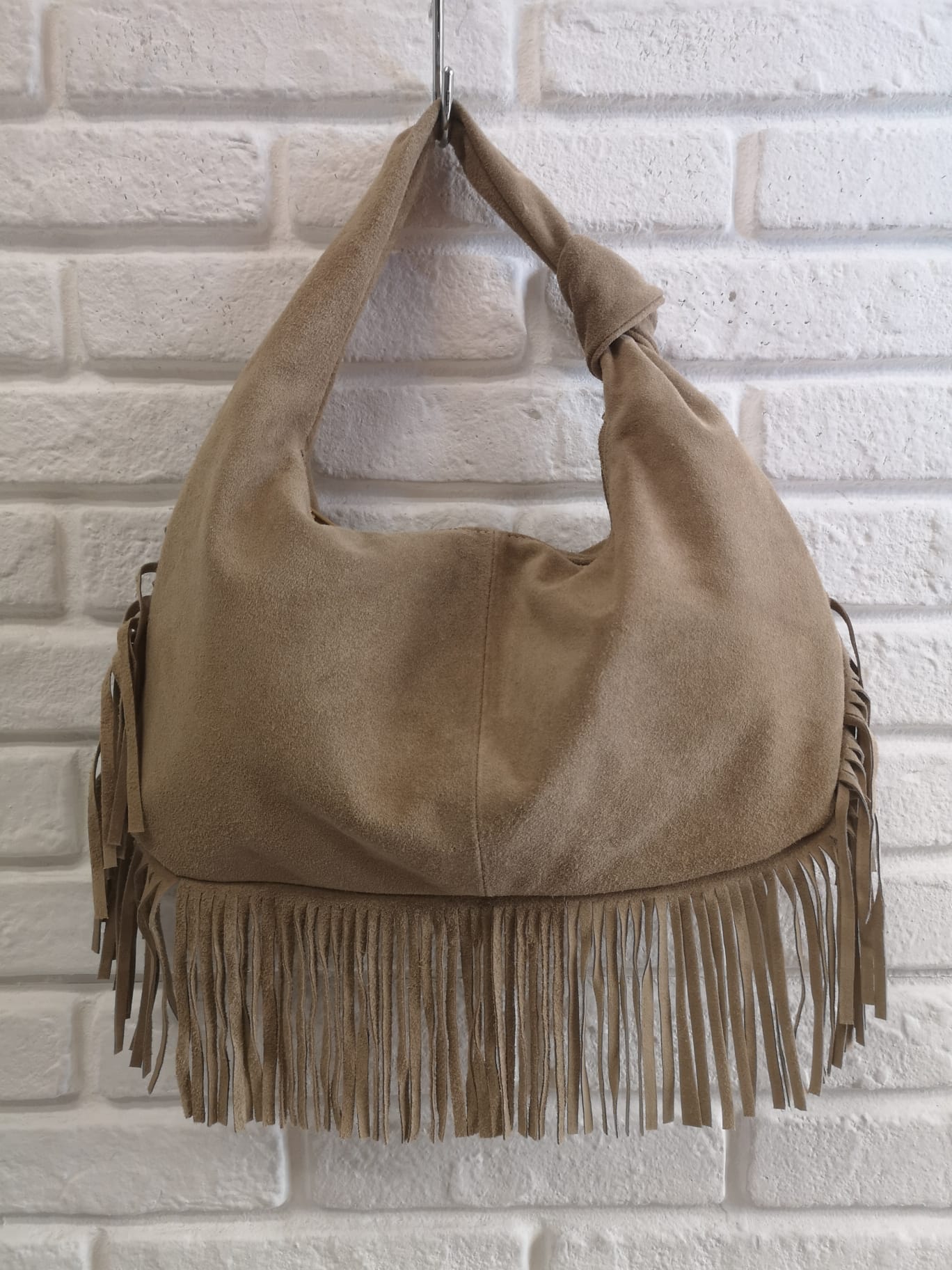 BORSA FRANGE PELLE