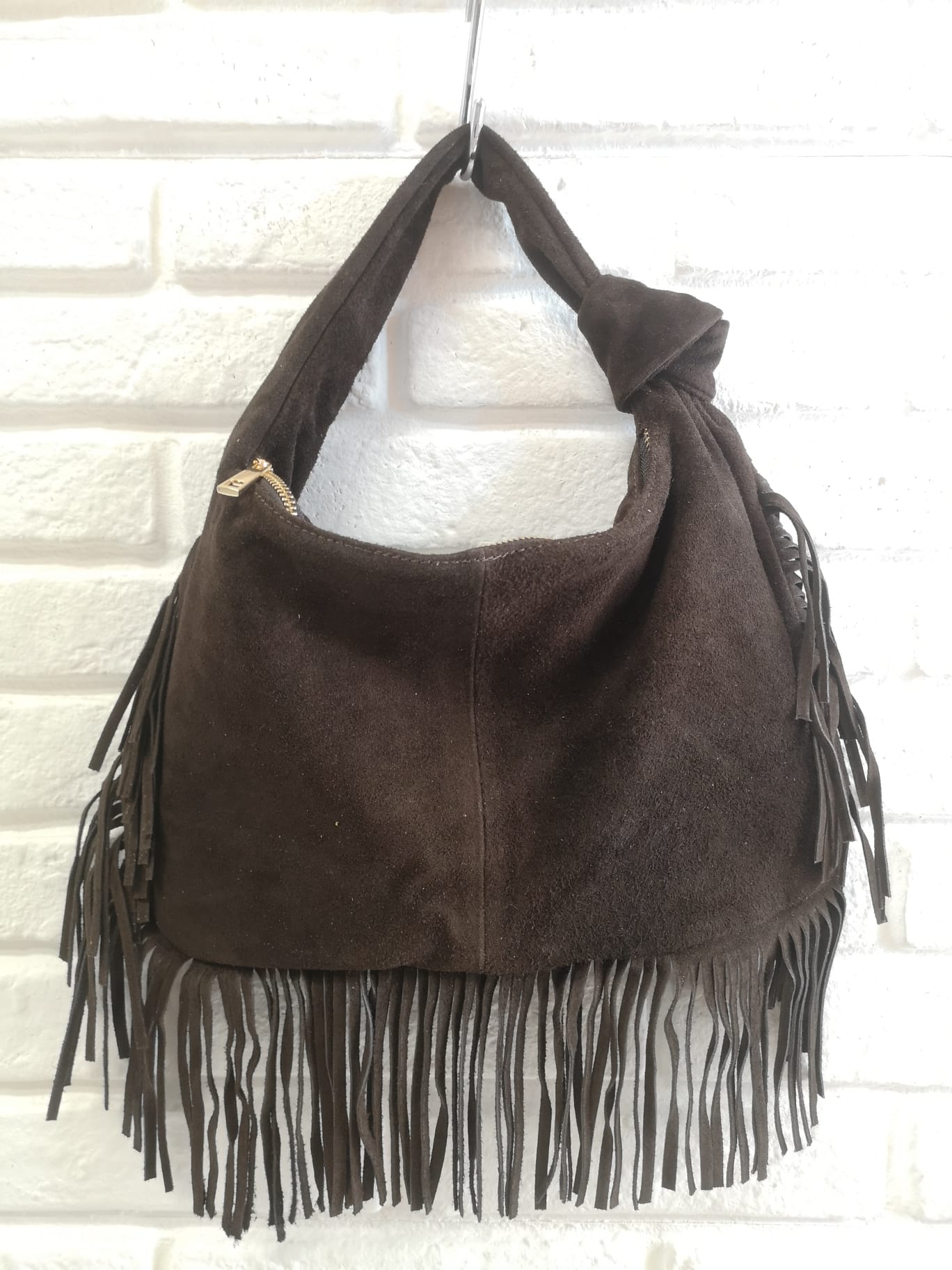 BORSA FRANGE PELLE