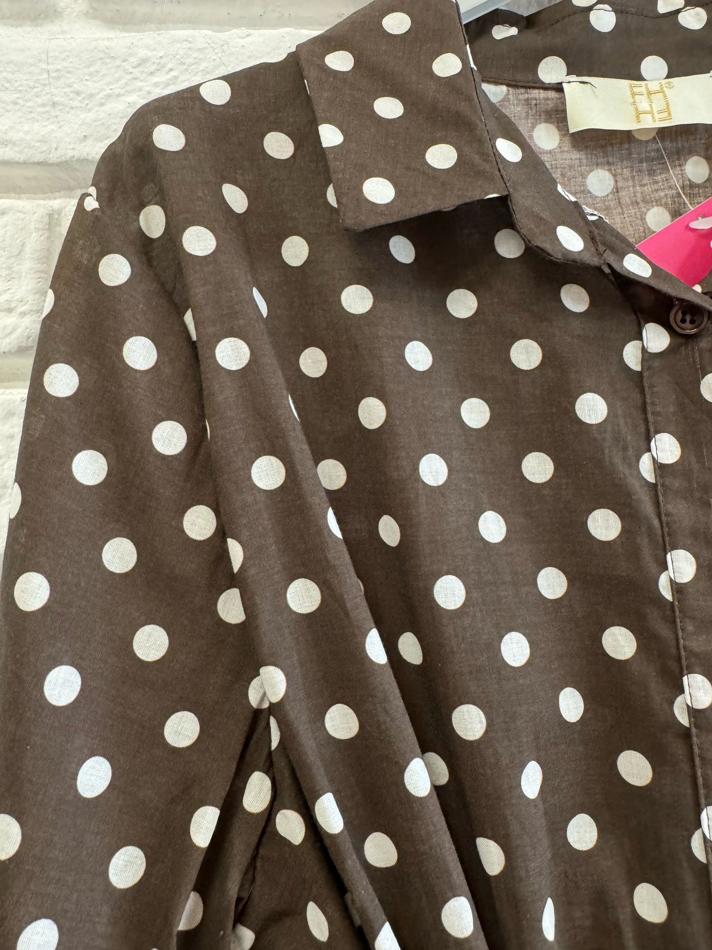 CHEMISIER POIS 21180