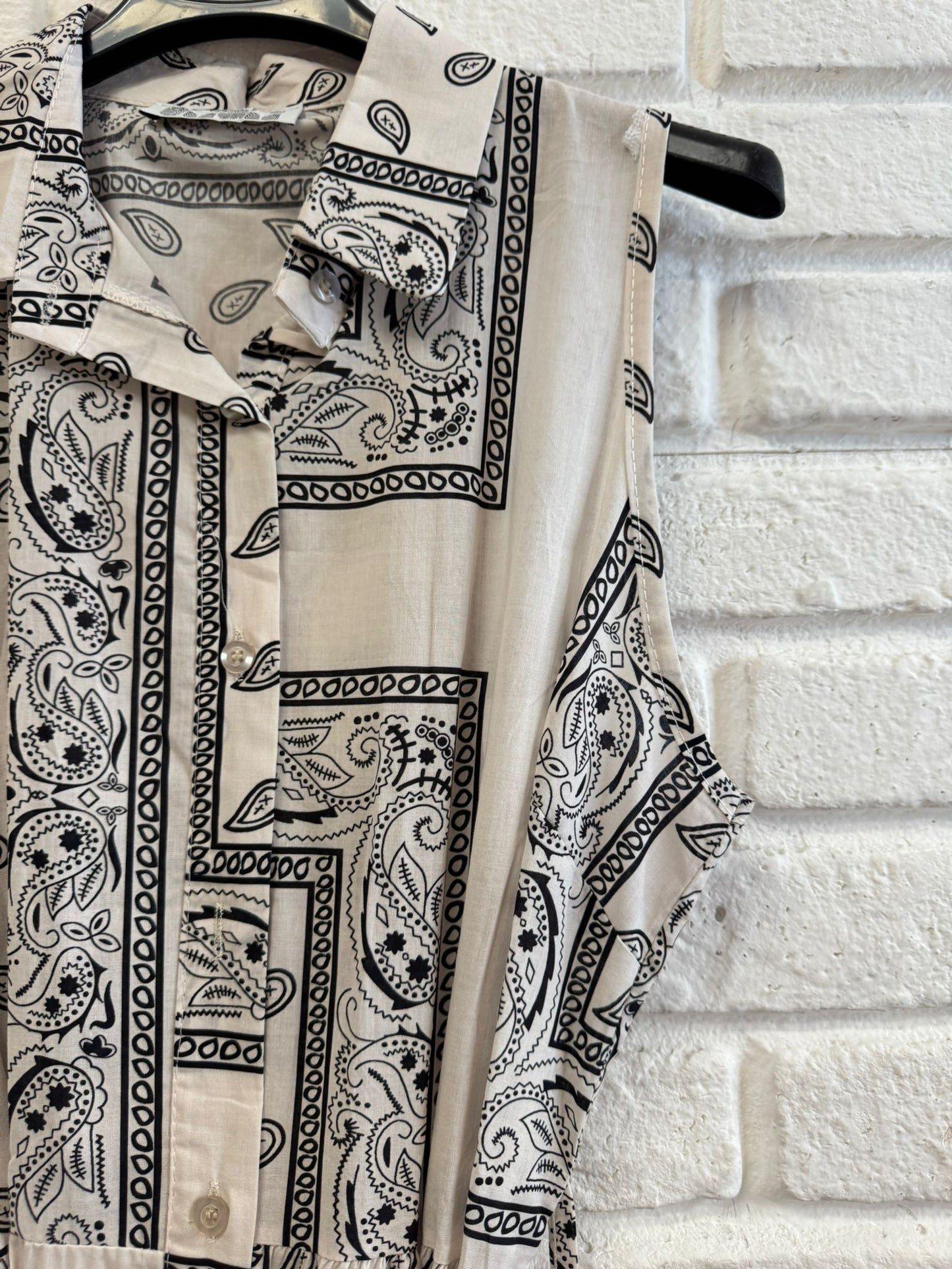 CHEMISIER COTONE 17329