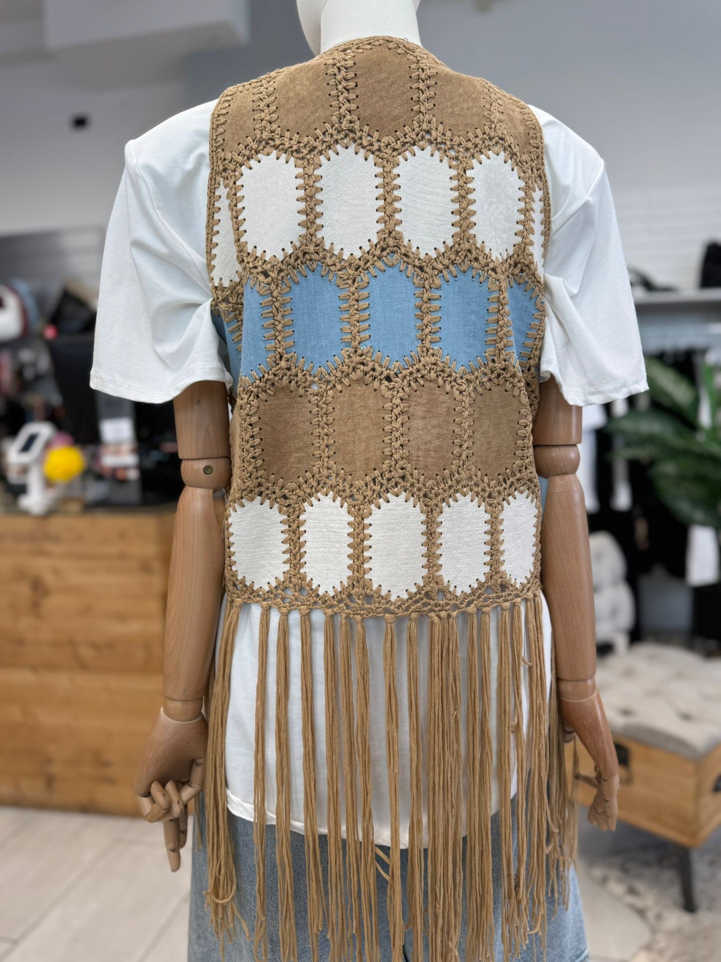 GILET SCAMOSCIATO 8806