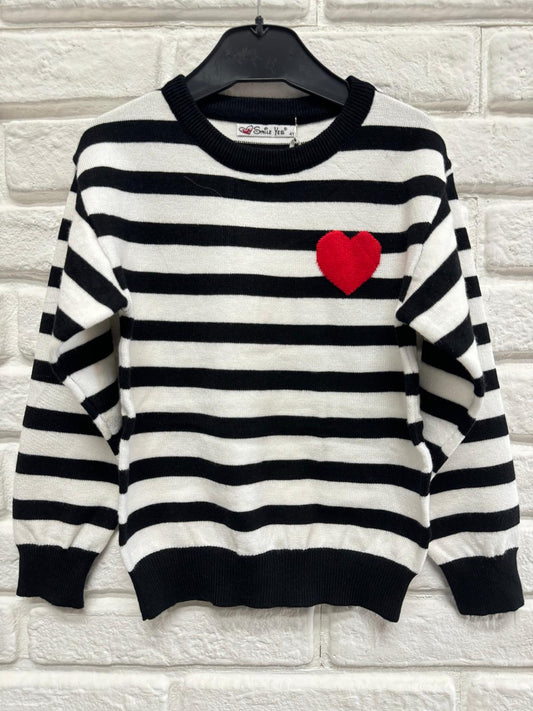 MAGLIONE BIMBA  9212 CUORE