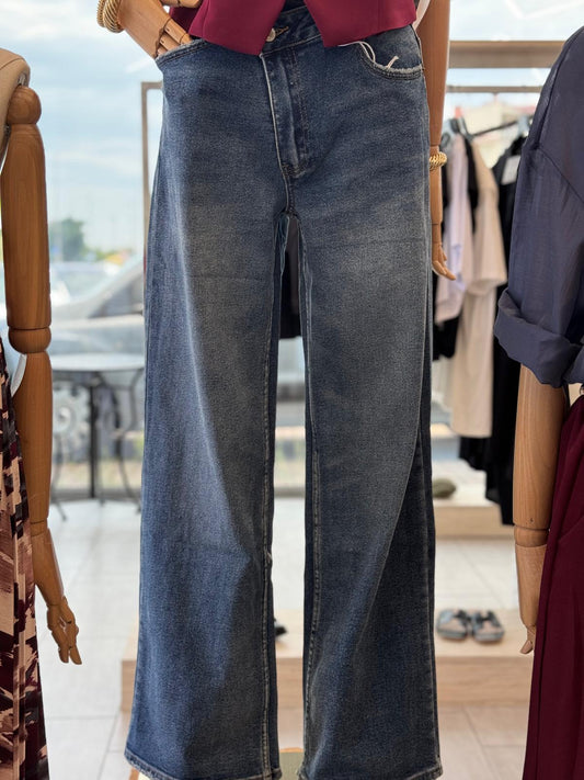 JEANS PALAZZO Y458