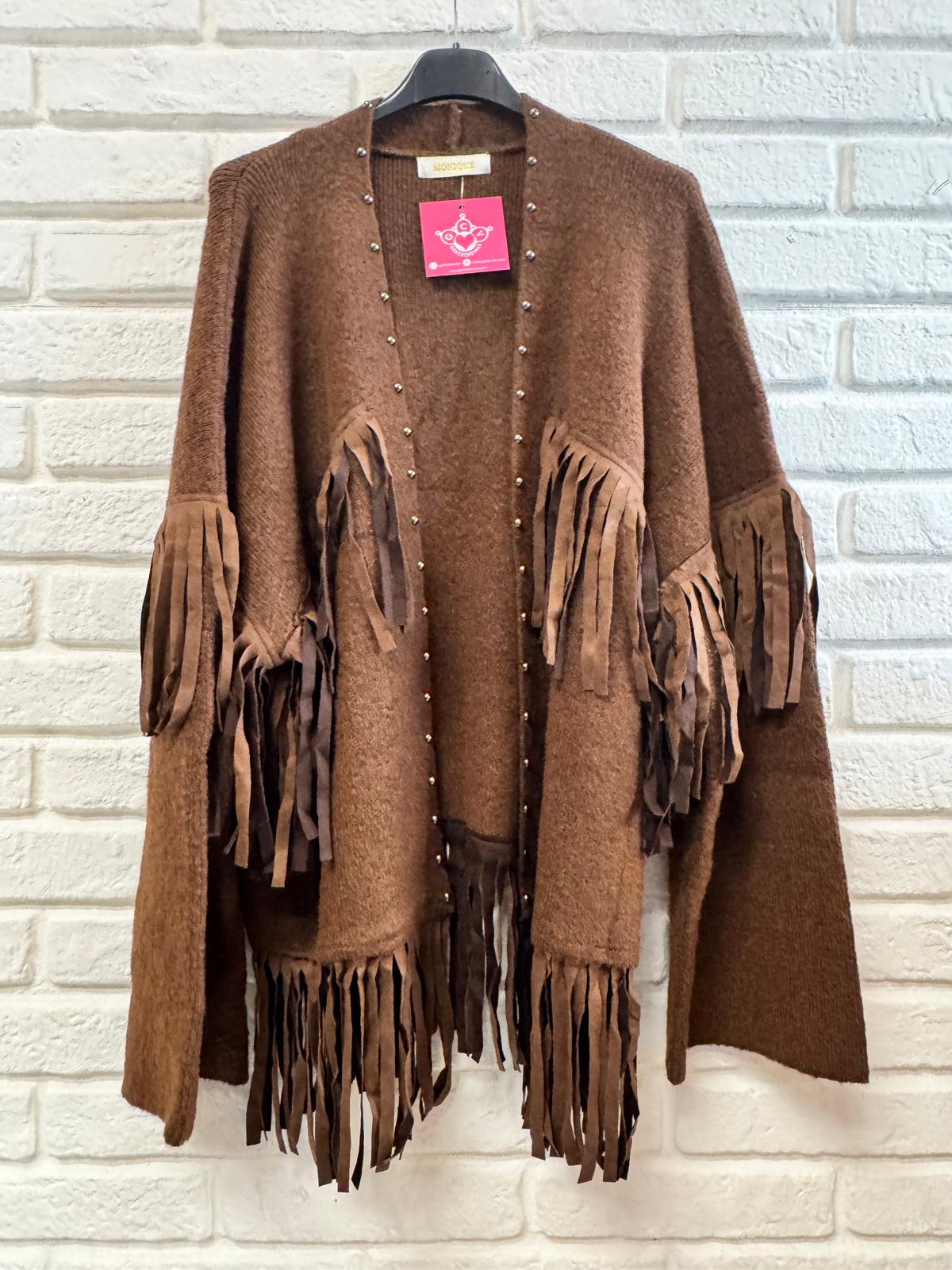 CARDIGAN FRANGE 50310