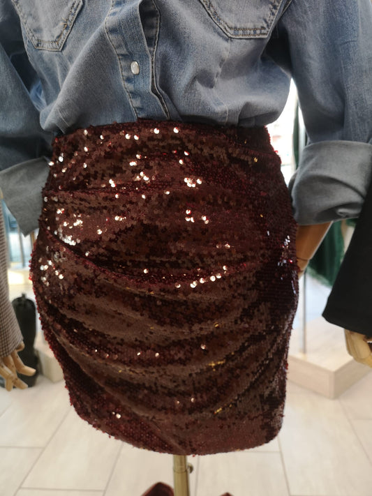 MINIGONNA PAILLETTES 24762