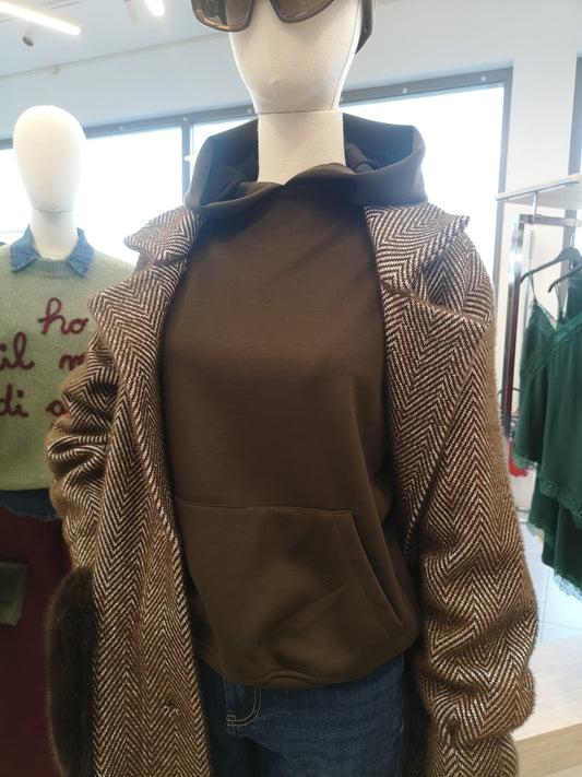 FELPA CAPPUCCIO 24256