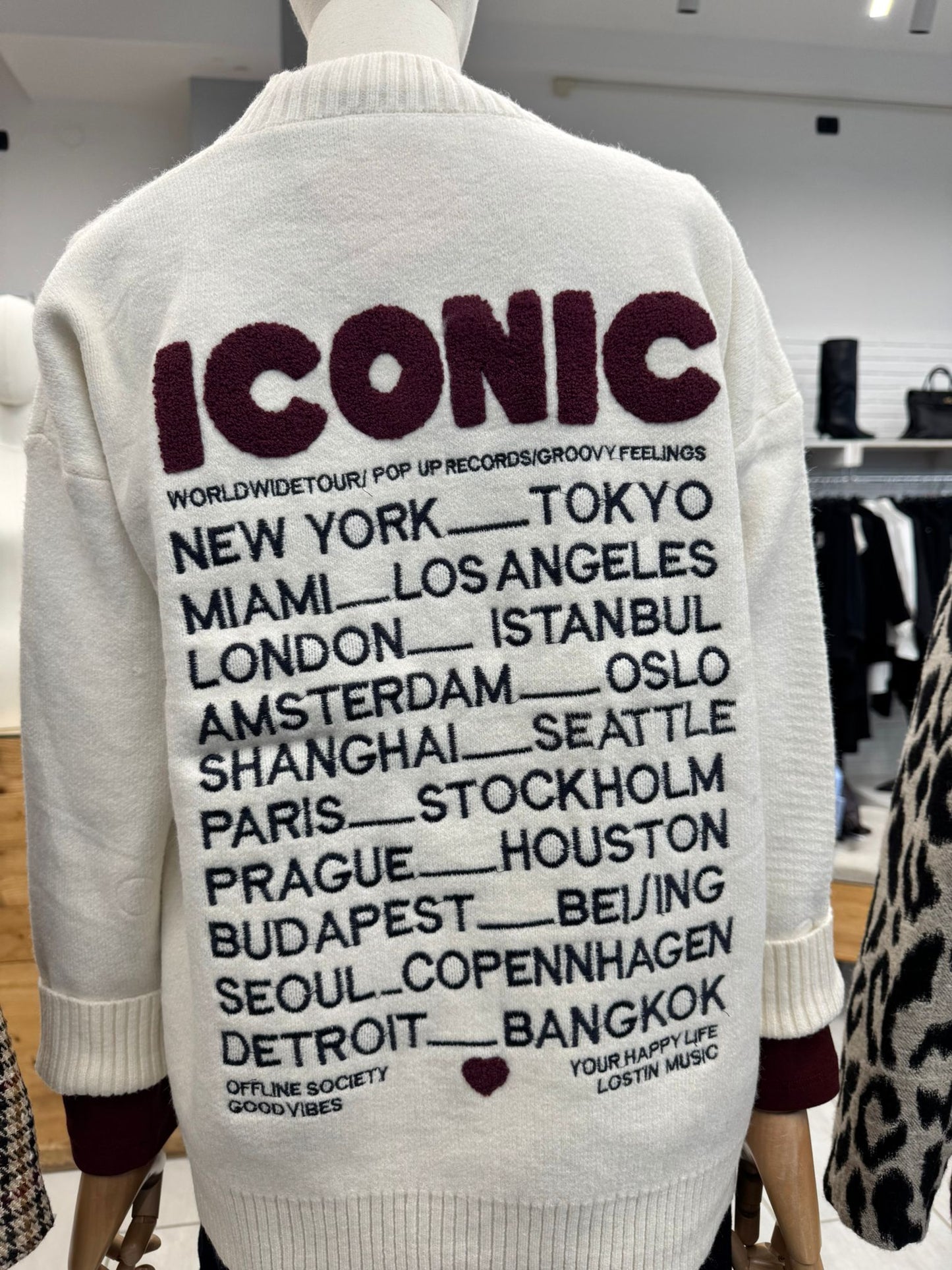 CARDIGAN ICONIC 64830