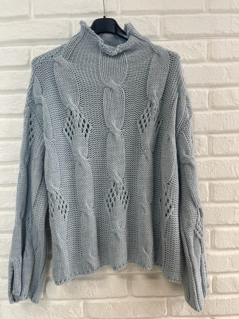 MAGLIONE TRECCE 23837