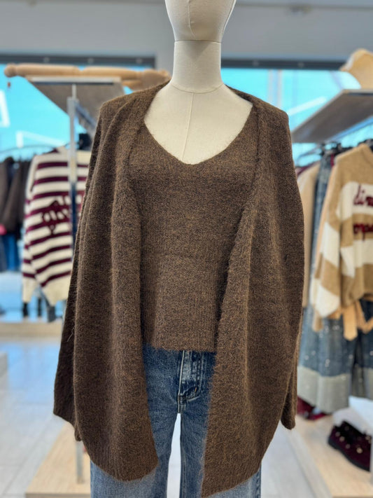 CARDIGAN CANOTTA 25001