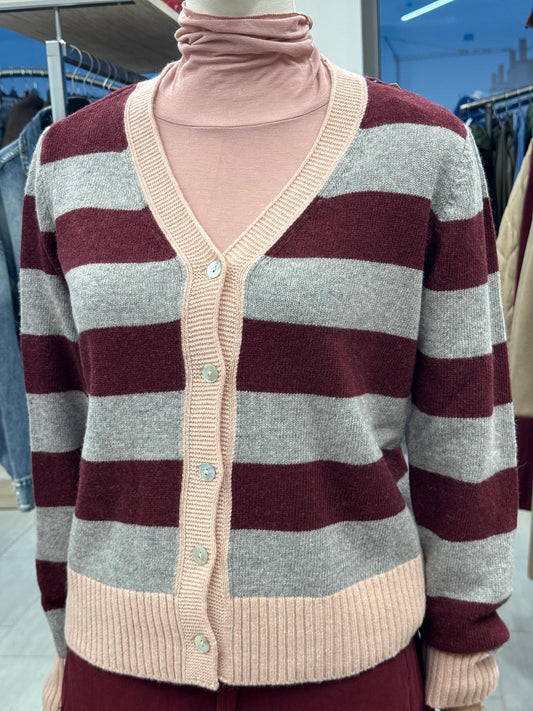 CARDIGAN  RIGHE 10213