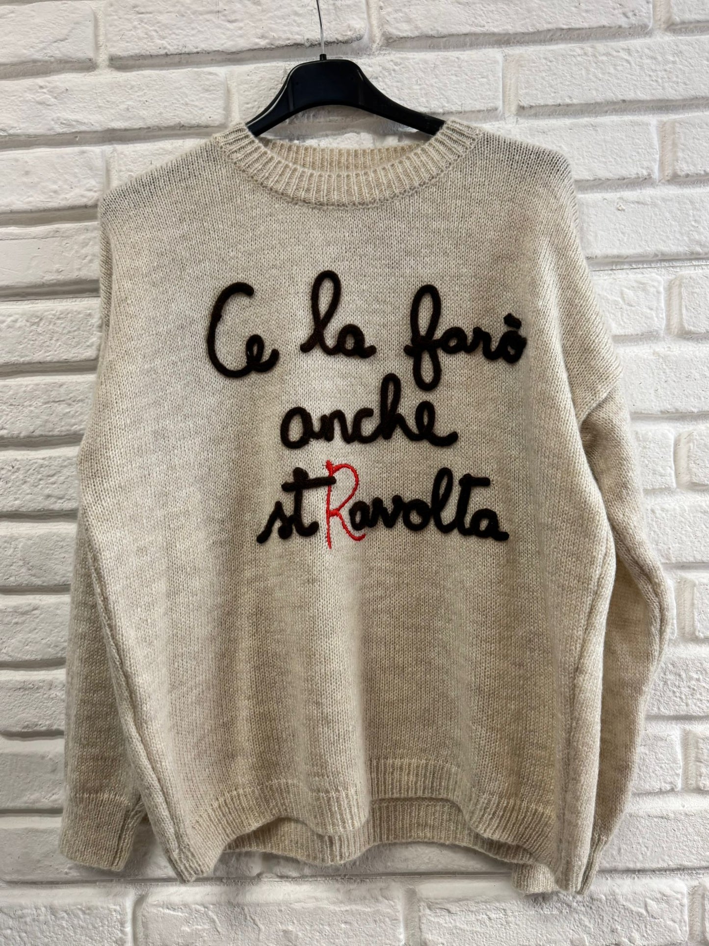 MAGLIONE STRAVOLTA 1355