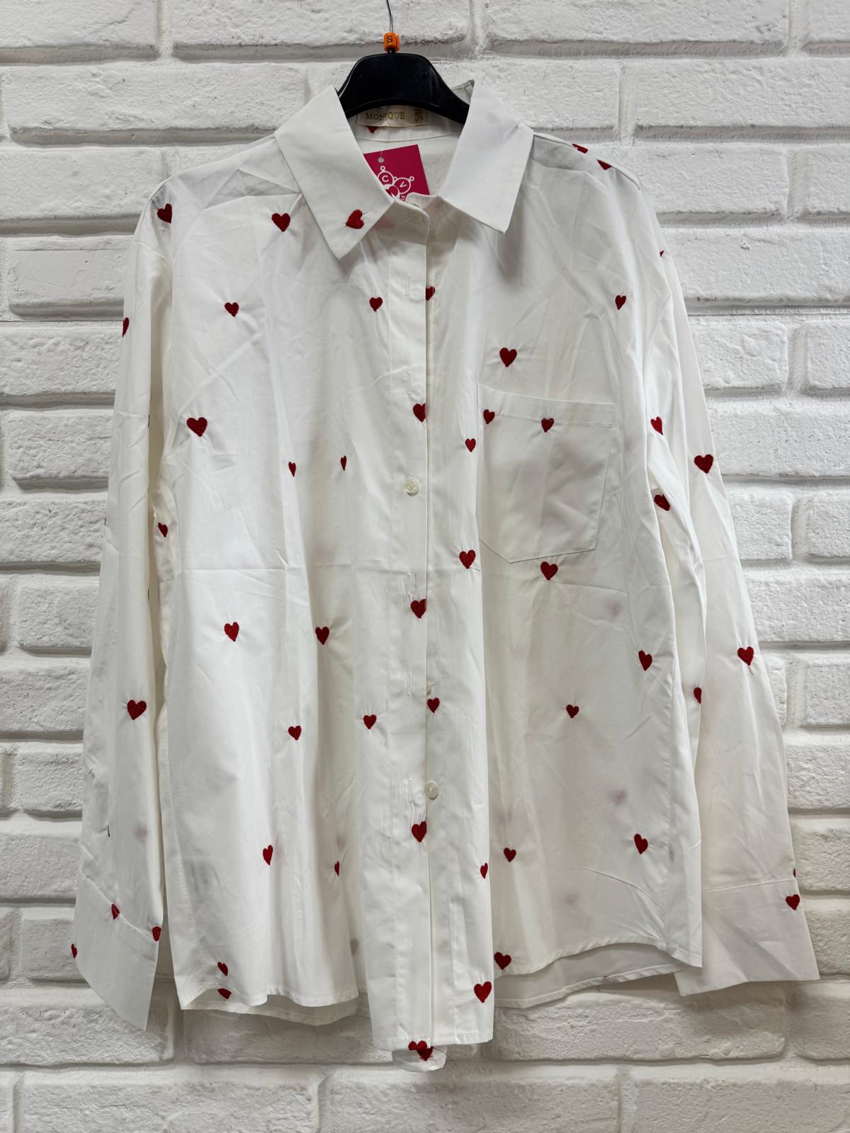 CAMICIA CUORICINI 17195