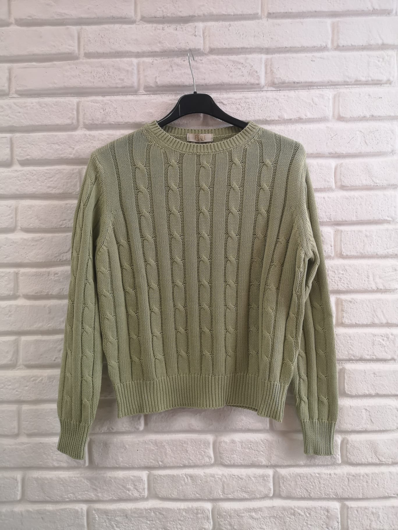 MAGLIONE TRECCE 24023