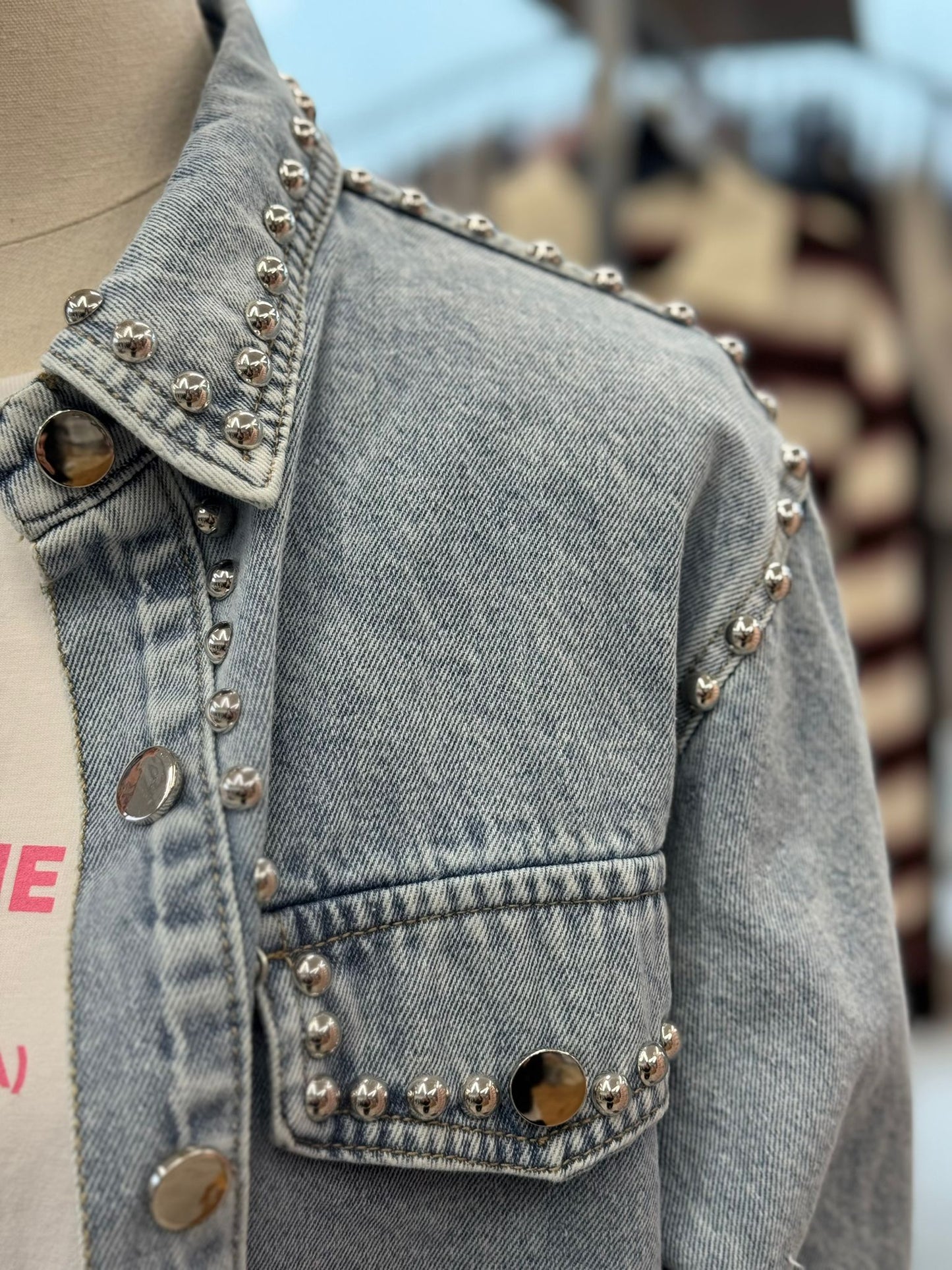 CAMICIA JEANS BORCHIE 3041