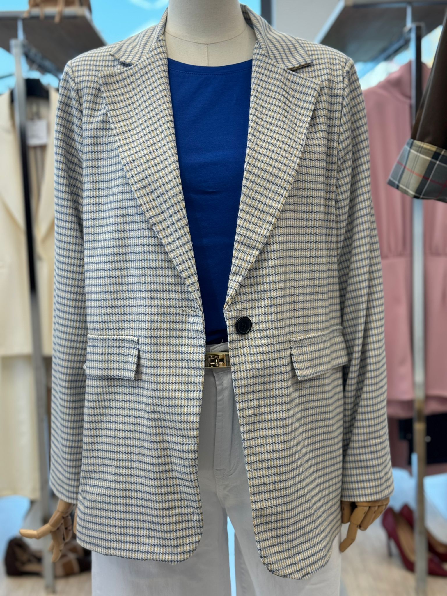 BLAZER QUADRETTI 7226