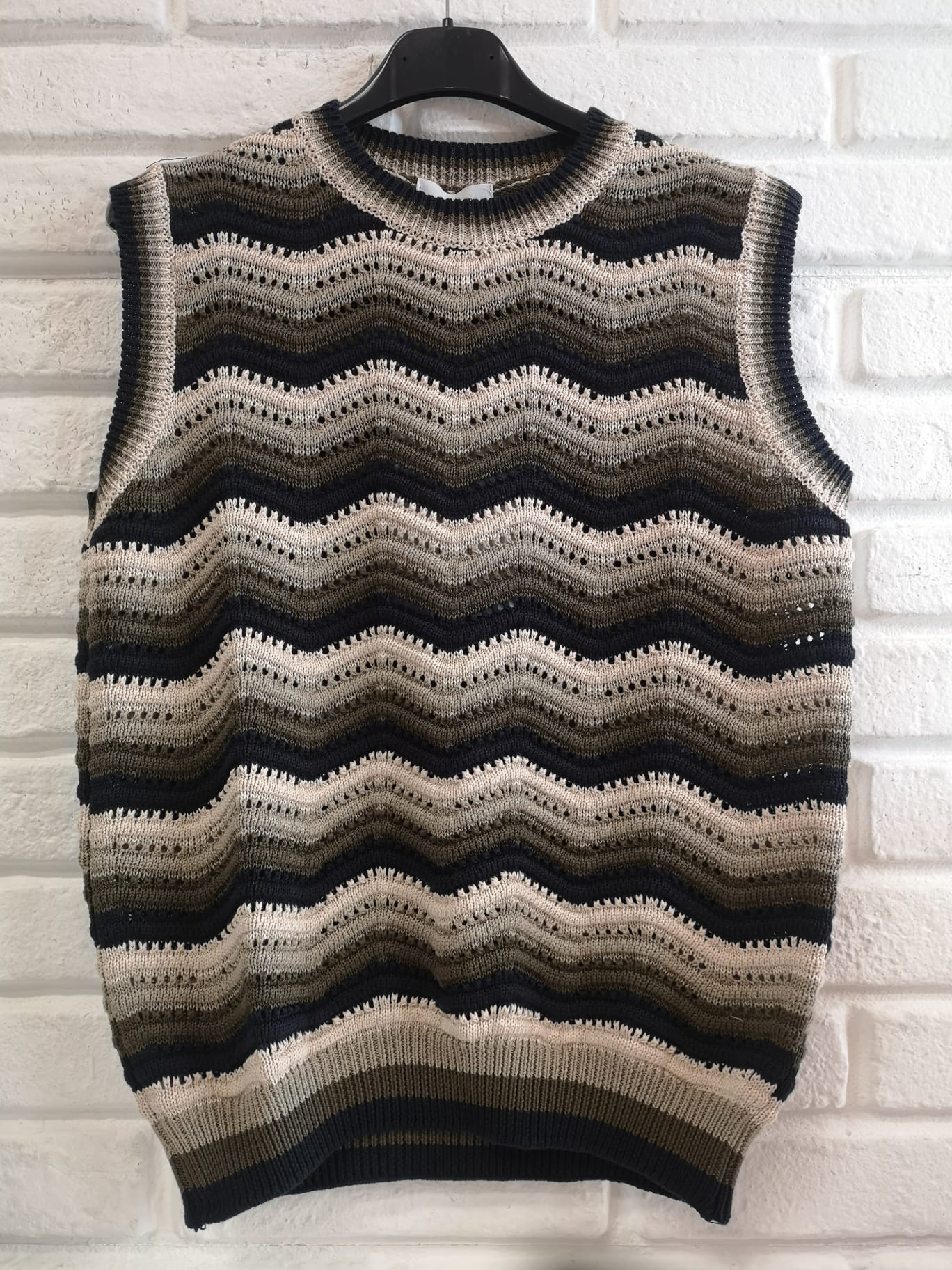 MAGLIONE RIGHE 10636