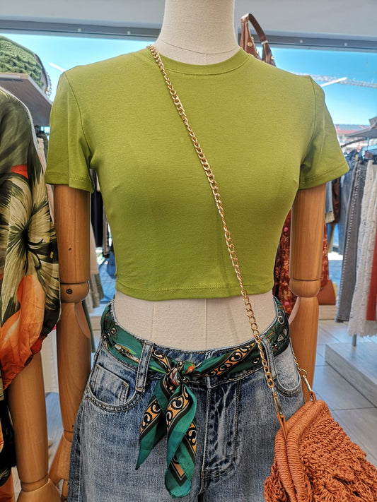 T-SHIRT CROP LC240001