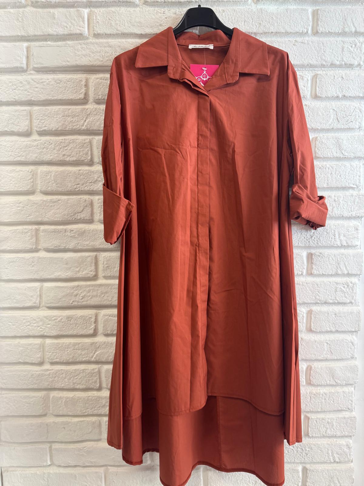 ABITO MAXI CAMICIA 82173
