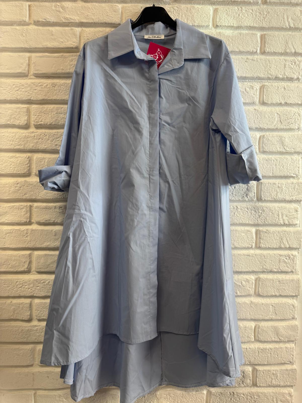 ABITO MAXI CAMICIA 82173