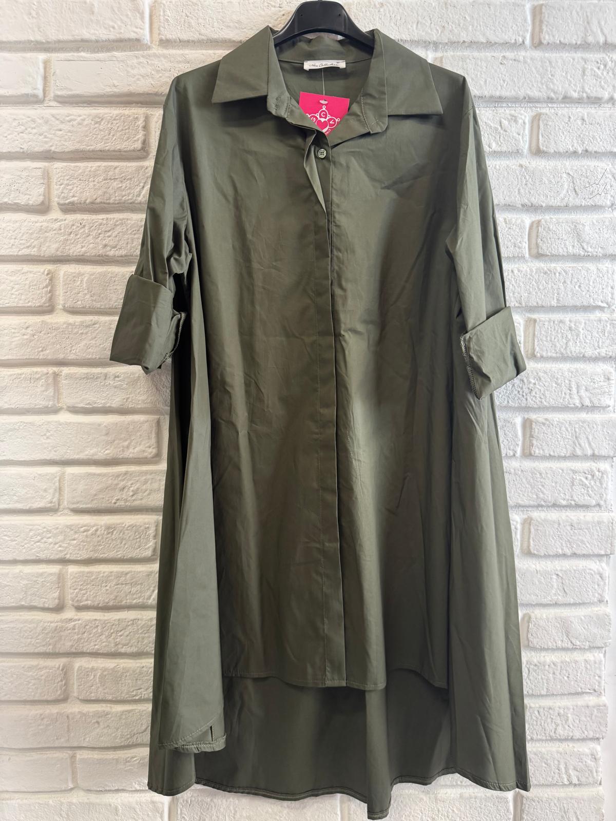 ABITO MAXI CAMICIA 82173