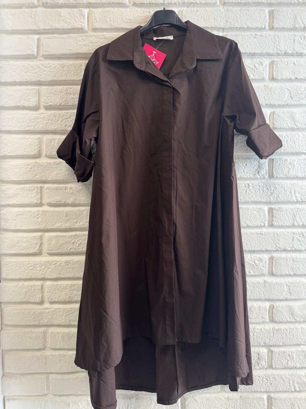 ABITO MAXI CAMICIA 82173