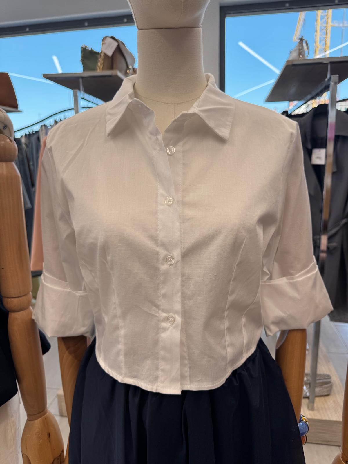 CAMICIA CROP 3147
