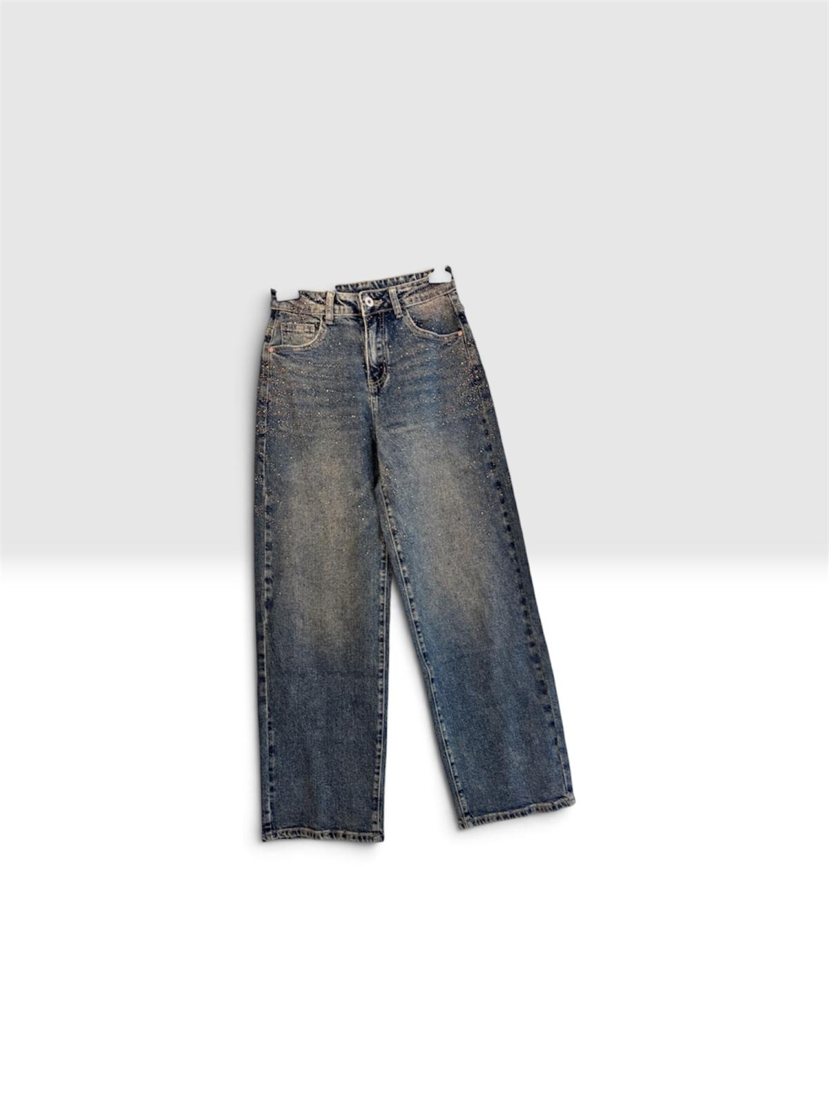 JEANS STRASS 8098