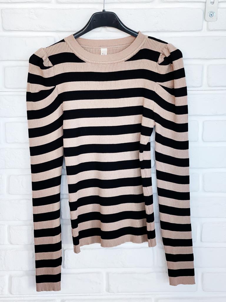 MAGLIA SBUFFO RIGHE